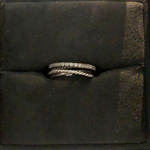 David Yurman Crossover ring size 7